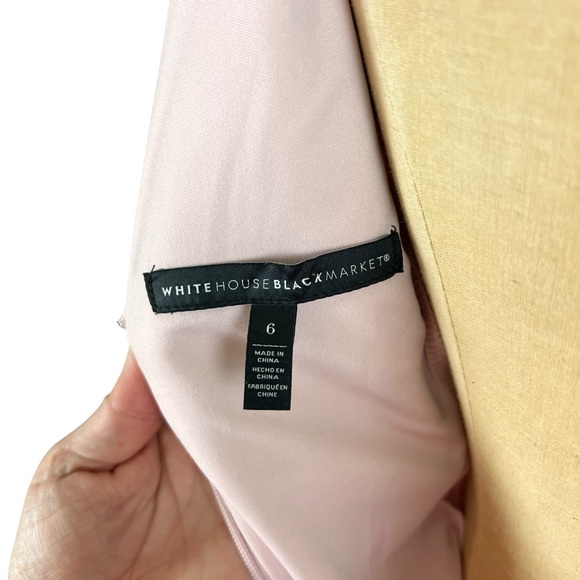 WHBM Sheath dress with mid-length sleeves Women’s SZ 6 - Picture 6 of 10